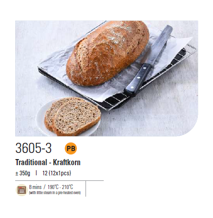 Premium Healthy Grain & Rye Loaves (Frozen) – Halal