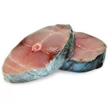 Premium Frozen Ikan Tenggiri Batang Slice Steak Cut Whole Spanish Mackerel Fish 1Kg-3Kg±
