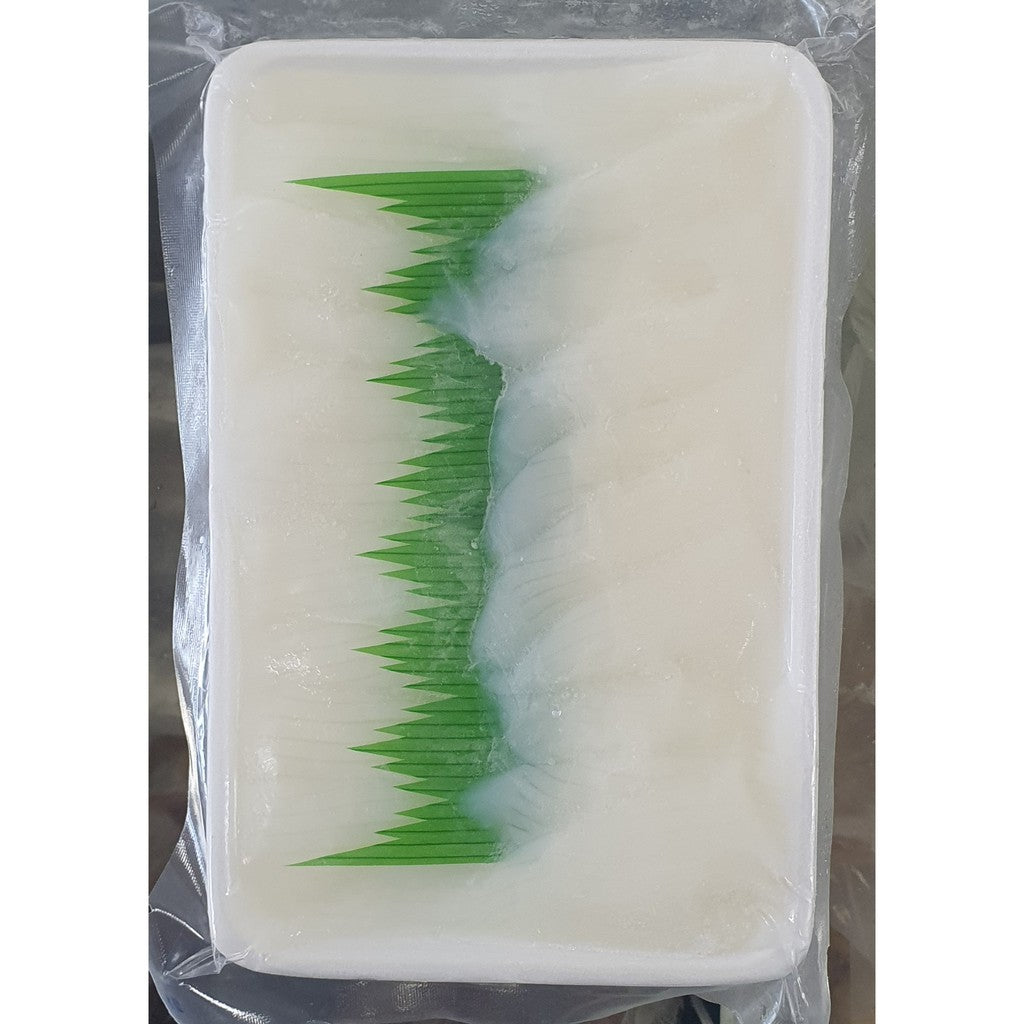 Premium Mugo Ika Squid Slice 20pc. 160g Frozen Sushi Squid Sashimi