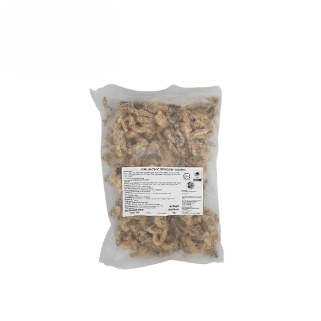 Pacific West Premium Crispy Squid Tentacles 1kg | Crunchy Spiced Sotong Goreng Ranggup | Frozen Halal