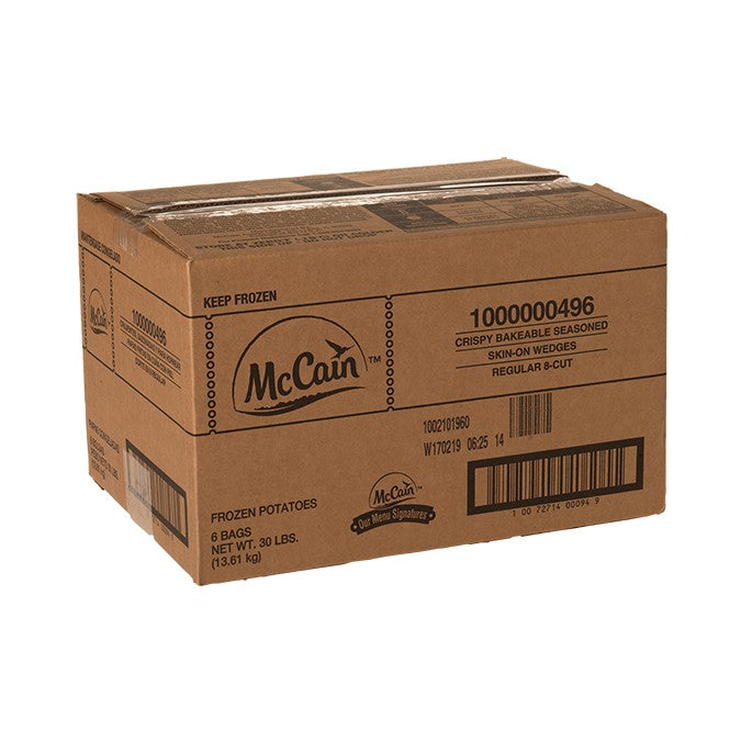 McCain® Spicy Skin On Wedges 2.27kg | 10 Cut Hot & Spicy Halal Frozen