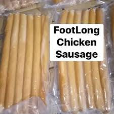 Primabaguz Premium Halal Footlong Chicken Sausage 120g x 6pc (720g) Frozen