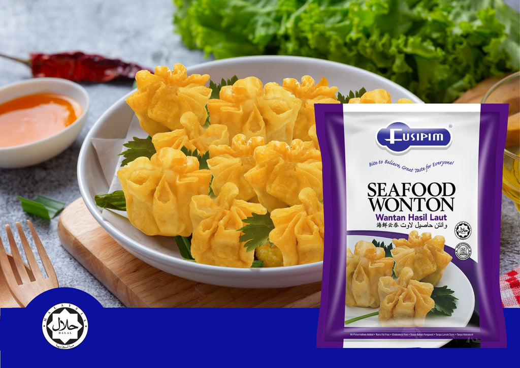 Fusipim Premium Seafood Wonton 750g Frozen Halal