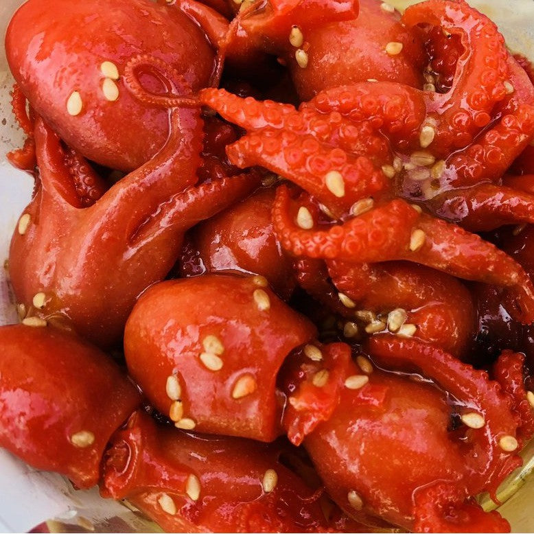 Premium Seasoned Octopus Chuka Idako | Halal Frozen Baby Octopus | 500g or 2kg