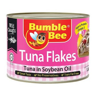 Bumble Bee Premium Tuna Flakes In Soy Bean Oil 1.88kg Halal