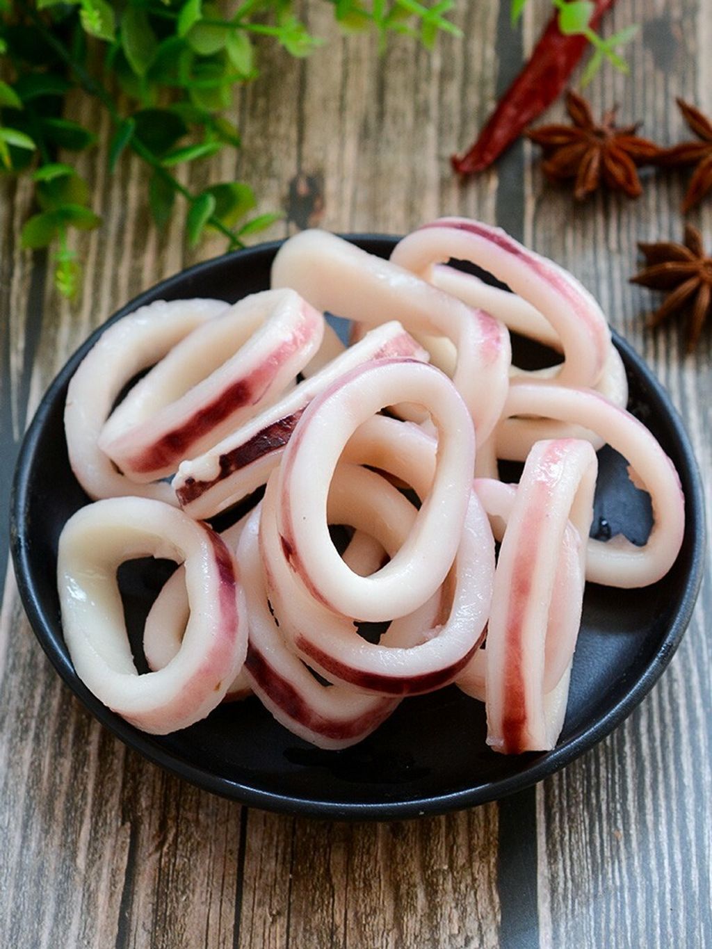 Premium IQF Squid Ring Clean Skin On 1kg | Frozen Halal