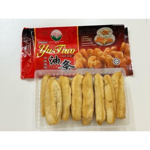 Figo Premium Yu Tiao (Youtiao) 160g / 8pcs (Frozen) – Halal | Chinese Fried Dough