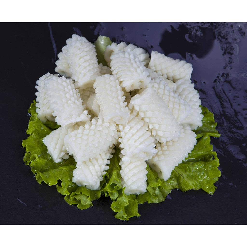 Premium IQF Squid Flower Cut 1kg | Frozen Halal