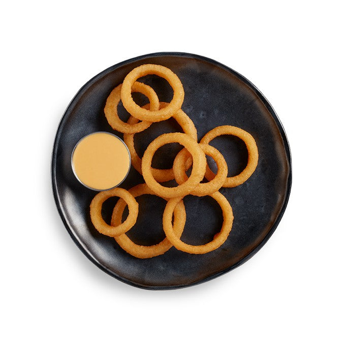 McCain Moore's® 3/8" Battered Onion Rings 1.13kg – Halal Frozen