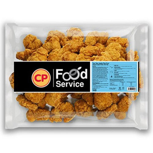 CP Premium Tom Yum Jumbo Popcorn Chicken 1kg | Tomyum Flavour | Halal Frozen