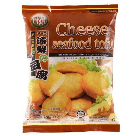 Figo Premium Cheese Seafood Tofu 500g Frozen Halal