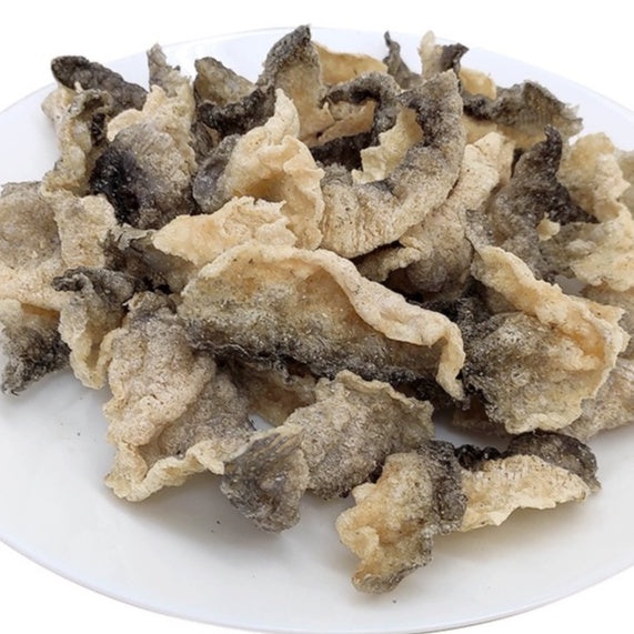 Premium Crispy Fish Skin | Salmon & Patin | 700g± (~70pcs) | Pork-Free Halal