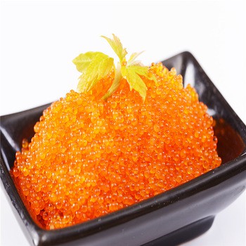 Premium Tobiko Orange Flying Fish Roe 500g | Halal Frozen | Japan Import