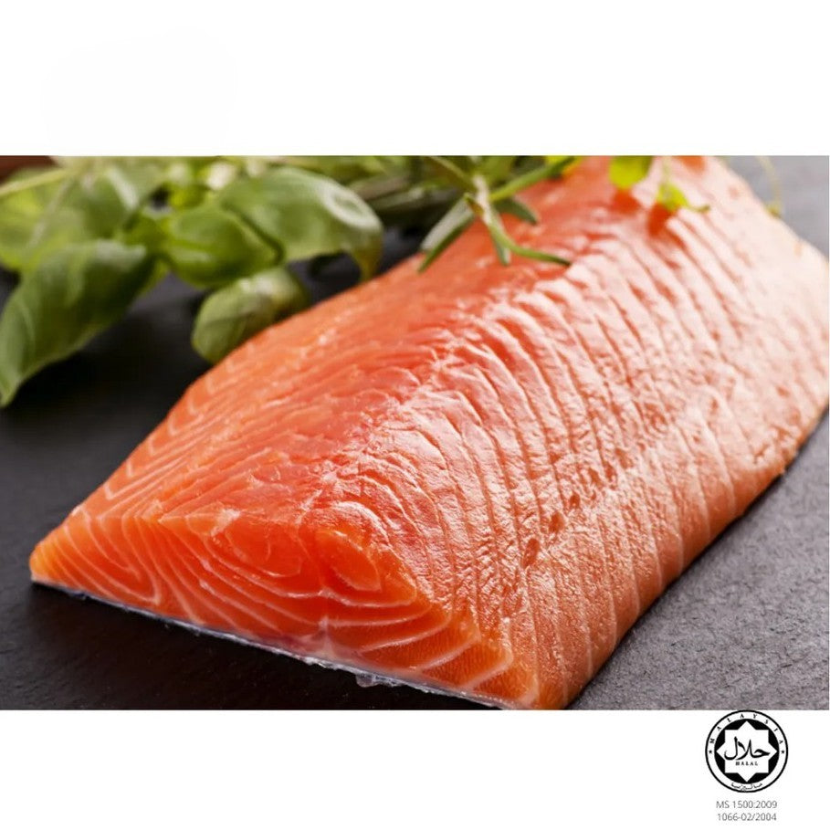 1.5kg± Premium Atlantic Norway Salmon Fillet Frozen | Halal