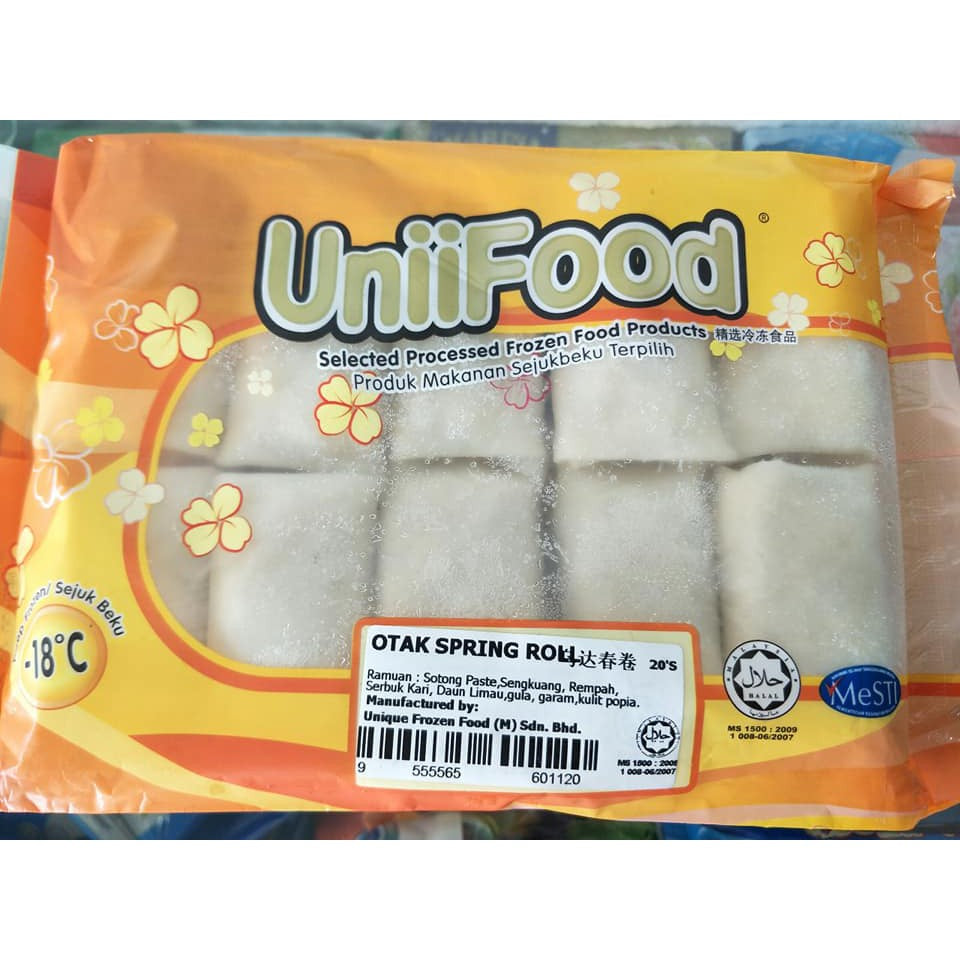 Uniifood Premium Otak Spring Roll 20 pcs - 450g