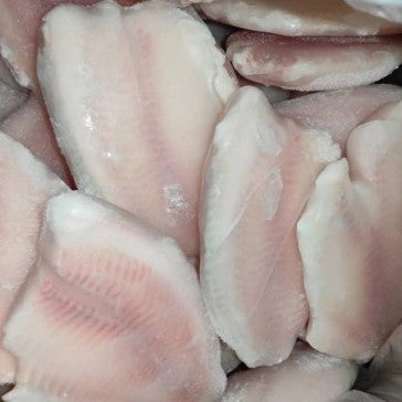 Premium Ikan Tilapia Fillet 1kg | Cleaned, Sashimi Grade, Frozen
