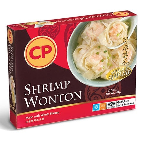 CP Premium Raw Shrimp Wanton 150g 12pcs (Frozen) – Halal