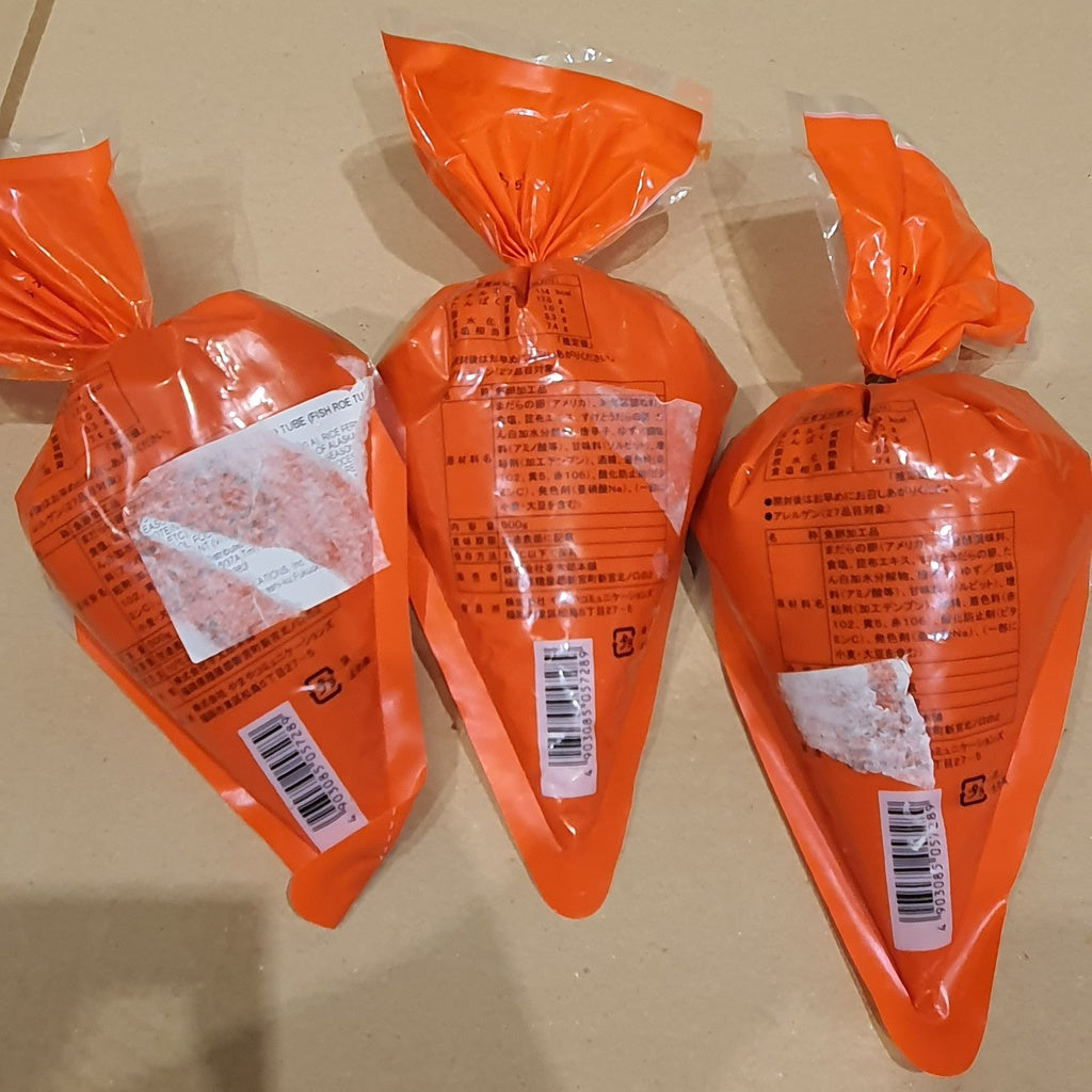 Premium Japan Mentaiko Tube 500g | Frozen Pollock Roe Cod Roe