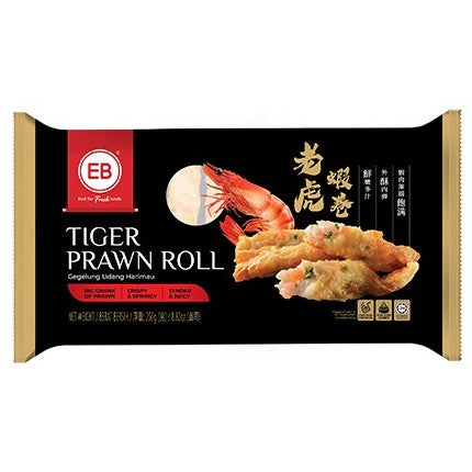 EB Premium Tiger Prawn Roll 10pc 250g Frozen Halal