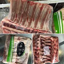 Premium New Zealand Lamb Rack 1Kg-1.3Kg± Frozen Kambing Halal Sejuk Beku
