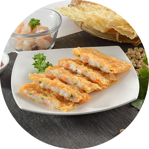 EB Premium Golden Crispy Prawn Cake 2pc 200g Frozen Halal