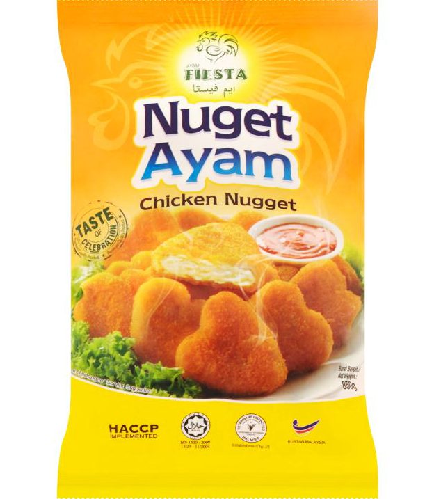 Ayam Fiesta Premium Chicken Nugget Love Shape 1Kg | Halal