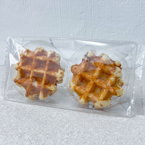Premium Belgian Waffle Original 4pcs x 50g (Frozen) – Halal