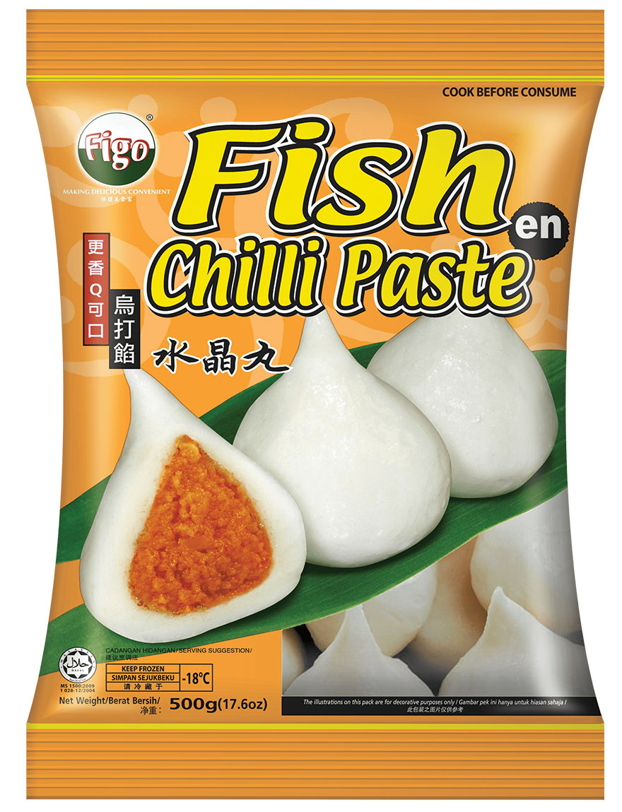 Figo Premium Fish 'En' Chili Paste 500g (Frozen) – Halal