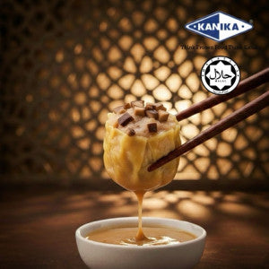 Kanika Premium Mushroom Dumpling 15 PCS 375GM (+-) Frozen Halal Dim Sum