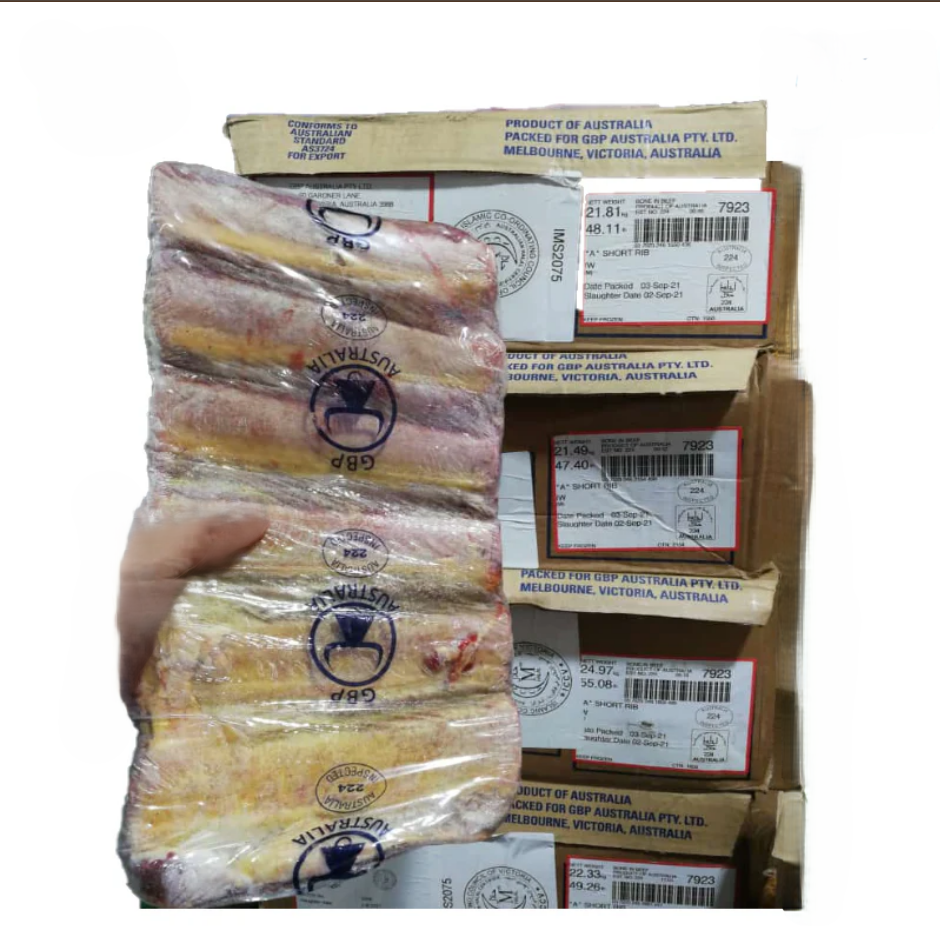 Premium Frozen Beef Short Rib / Spare Rib 1KG± – Halal (Australia / New Zealand)