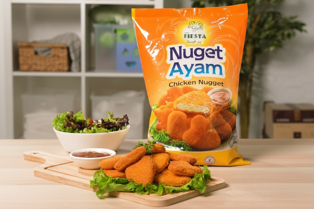 Ayam Fiesta Premium Chicken Nugget Love Shape 1Kg | Halal