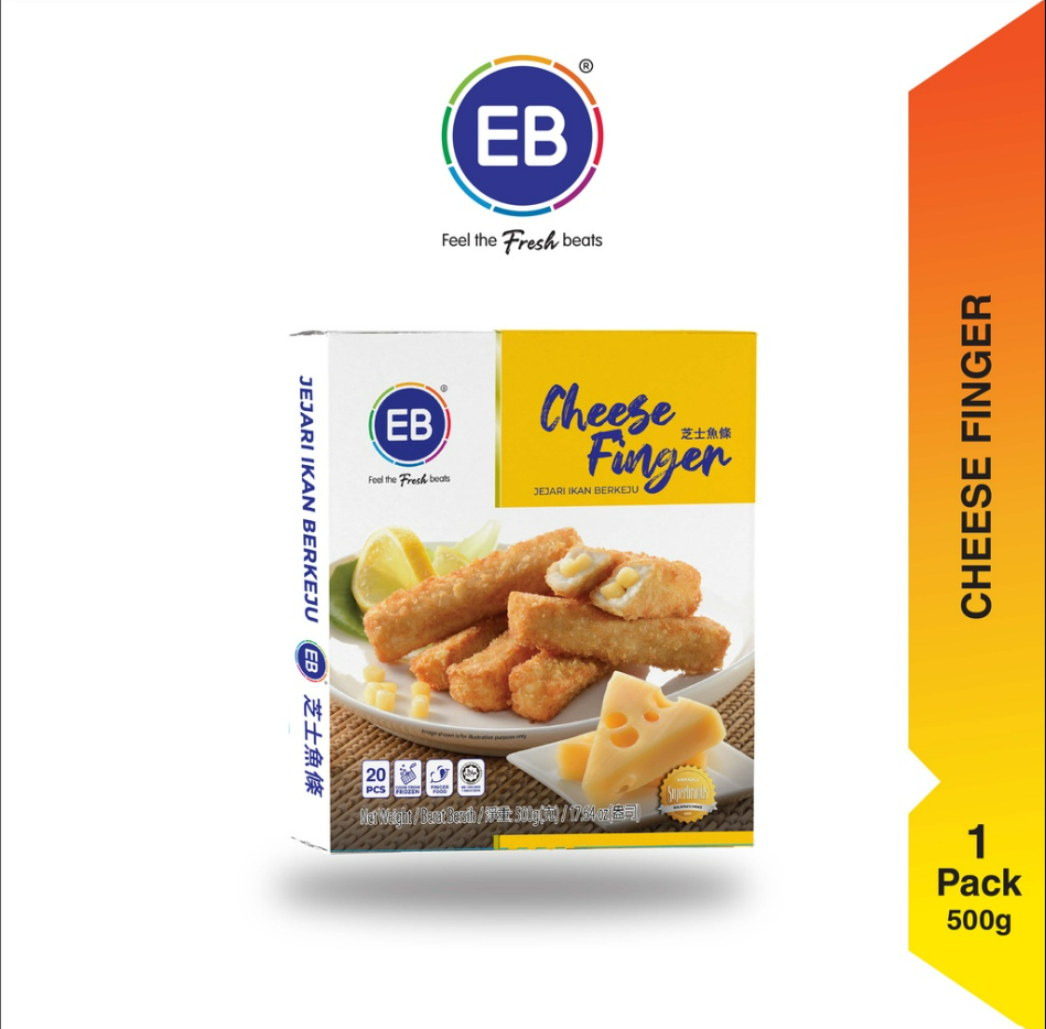 EB Premium Cheese Finger 20pc 500g Frozen Halal