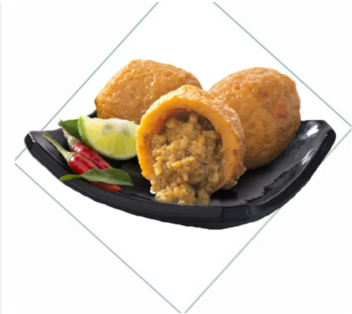 Mushroom Premium Curry Fish Ball 500gm Frozen Halal