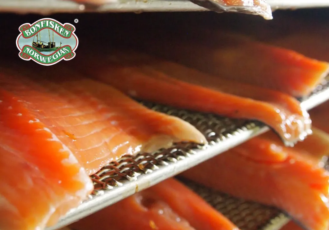 Bonfisken Premium Norway Smoked Salmon Fillet Pre-Sliced 1kg± | Frozen Halal