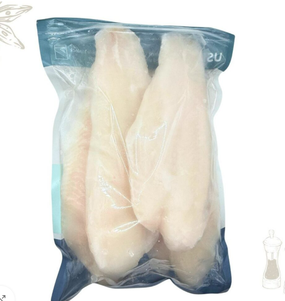Premium Dory Fish Fillet 2-3pcs 1Kg± | Pangasius Fillet Cleaned Frozen