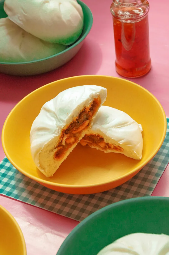 Pau Ahmad PA Steam Bun – Rendang Chicken / Ayam Rendang (6pcs x 60g) | Halal Frozen
