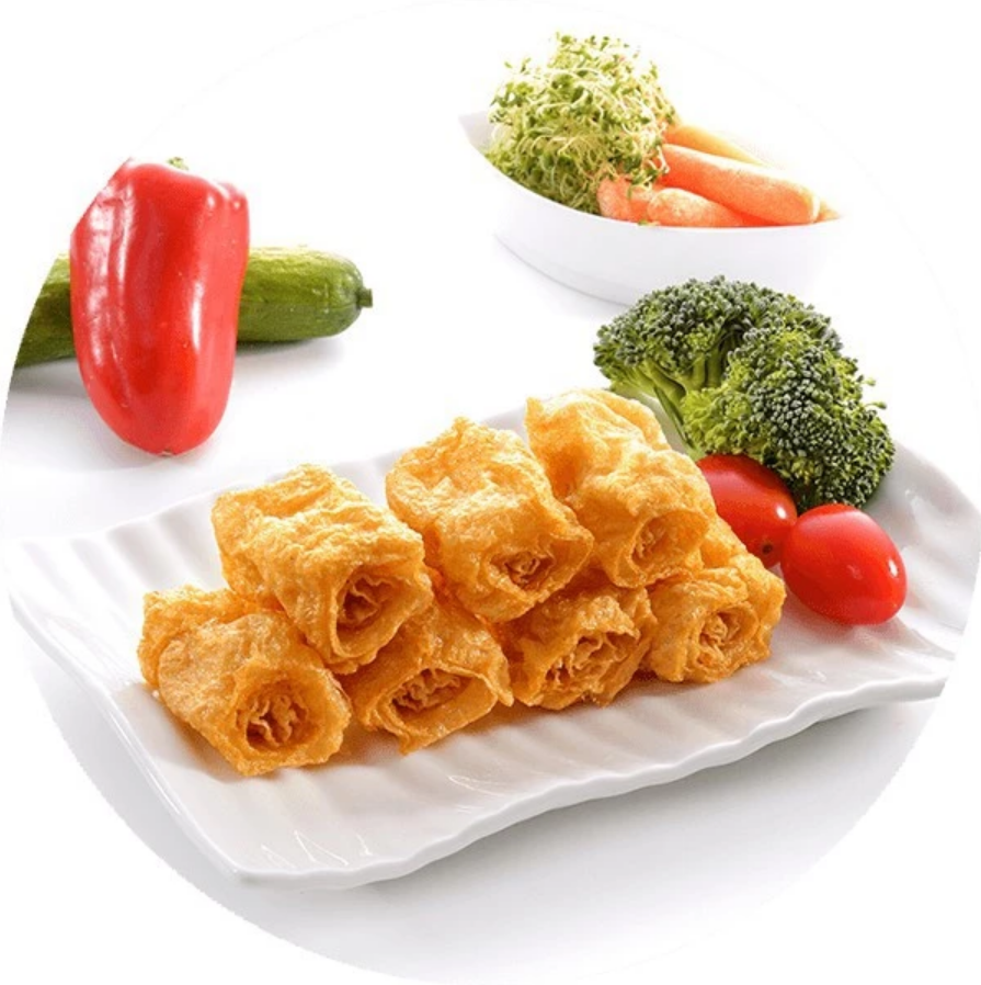 EB Premium Seafood Bean Curd Roll 23pc 300g Frozen Halal