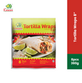 KAWAN FS Tortilla Wraps 8" (8pcs - 360g) Premium Halal