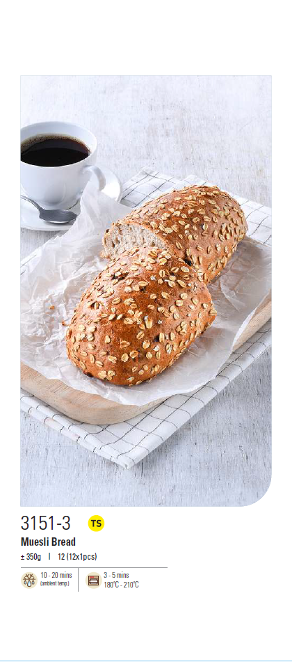 Premium Fruit & Nut Loaves (Frozen) – Halal