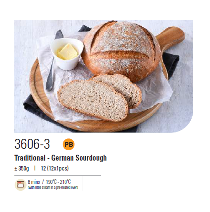 Premium Sourdough & Rustic Loaves (Frozen) – Halal