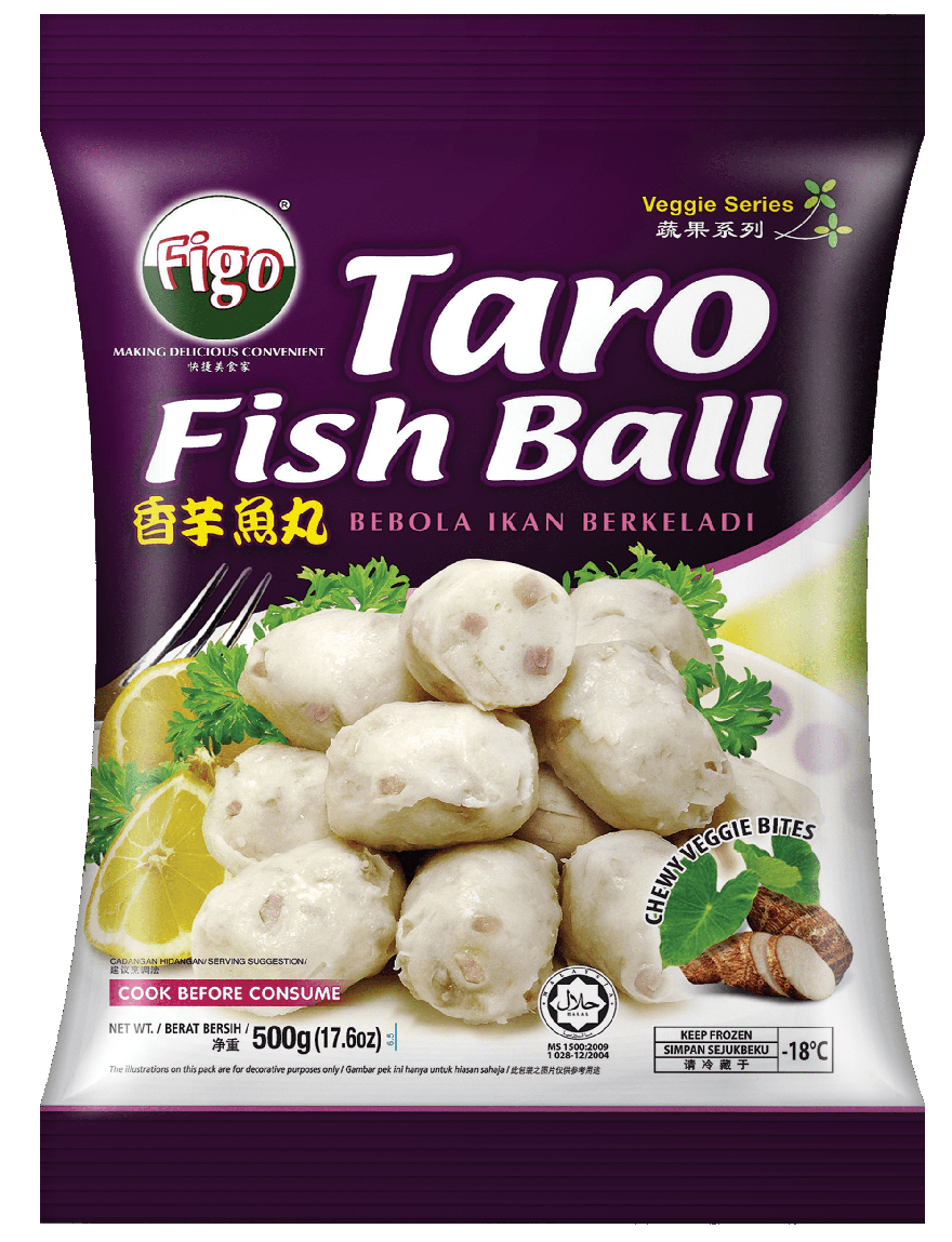 Figo Premium Taro Fish Ball 500g (Frozen) – Halal | Bebola Ikan Berkeladi