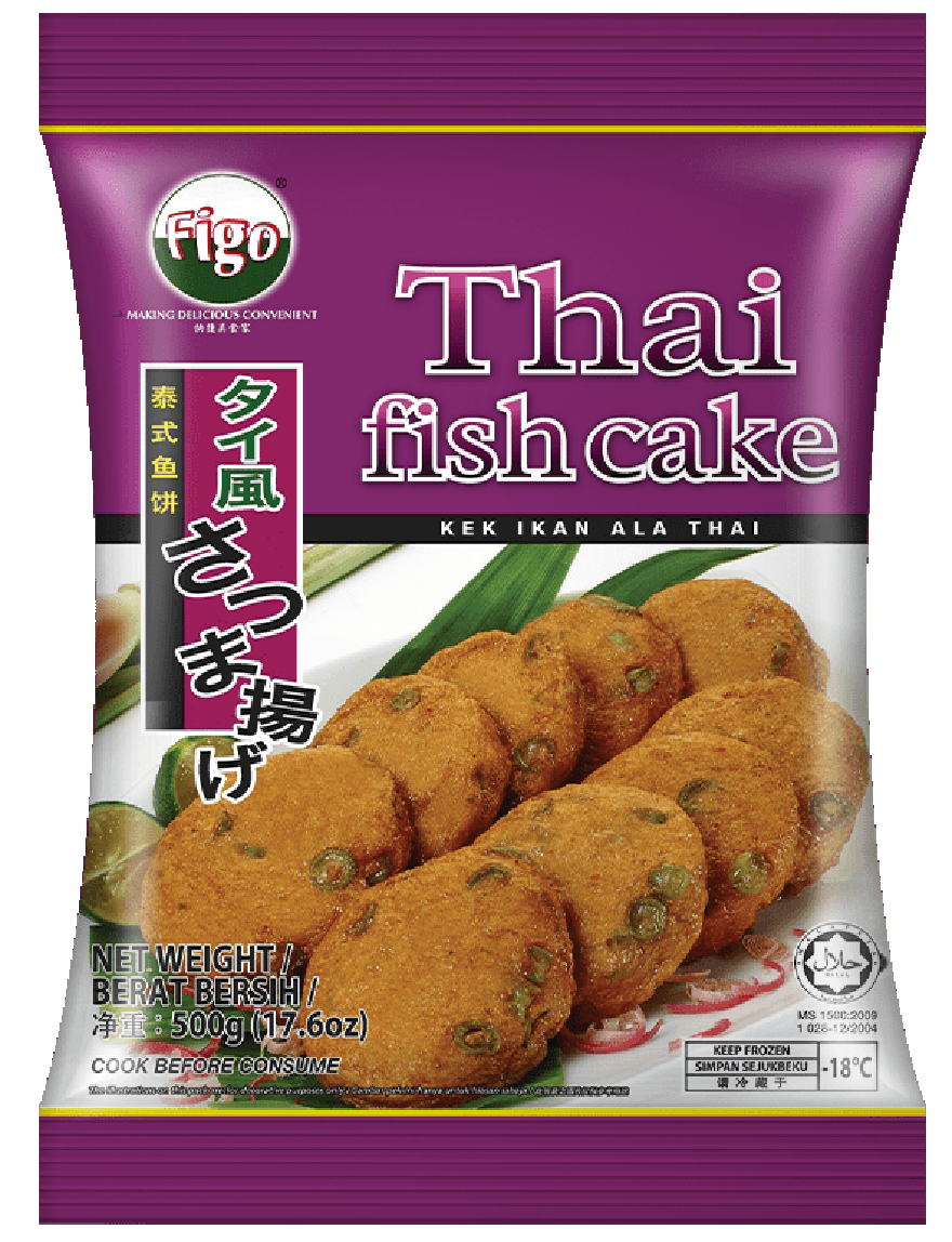 Figo Premium Thai Fish Cake 500g / 30pcs (Frozen) – Halal