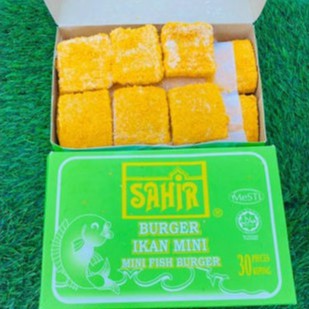 Sahir Premium Mini Fish Burger 30pcs Frozen Halal