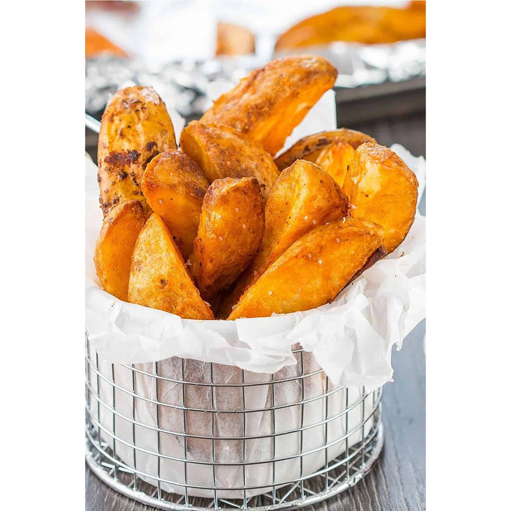 McCain Ultimate® / Ore-Ida® EverCrisp® Crispy Coated Skin-On Thin 10-Cut Wedges 2.27kg – Halal Frozen