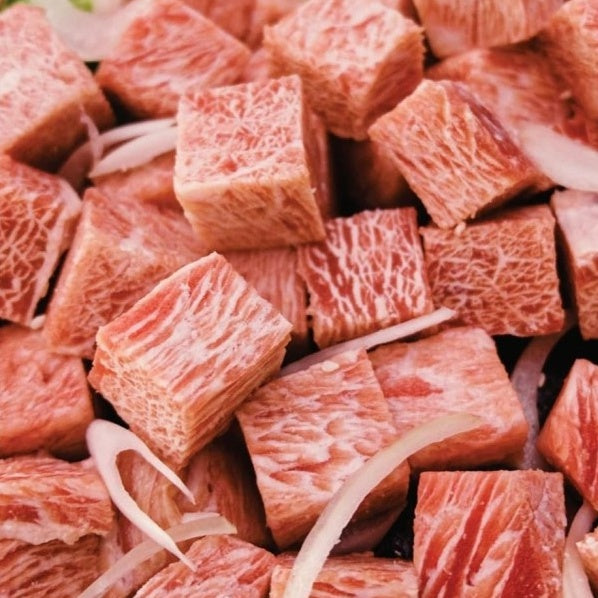Premium Halal Beef Meat Cube (Boneless) 250g-1kg± Frozen