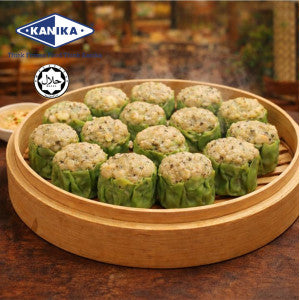 Kanika Premium Black Pepper Dumpling 15 PCS 375GM (+-) Frozen Halal Dim Sum