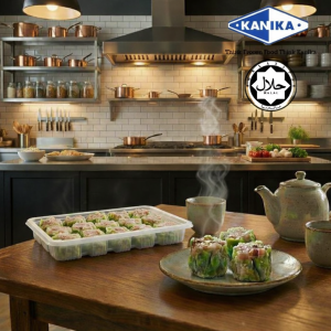 Kanika Premium Frozen Dim Sum Dumplings Halal 15pc 375g