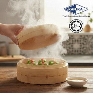 Kanika Premium Black Pepper Dumpling 15 PCS 375GM (+-) Frozen Halal Dim Sum