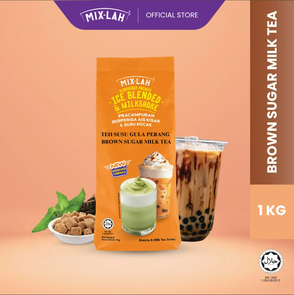 GFB MIX-LAH Serbuk Minuman Ice Blended Milkshake Powder 1Kg