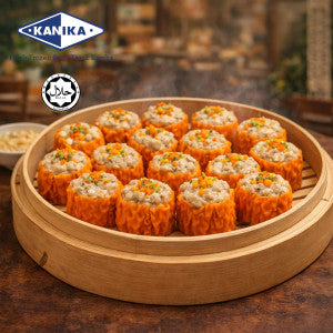 Kanika Premium Carrot Dumpling 15 PCS 375GM (+-) Frozen Halal Dim Sum